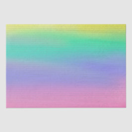 虹の文字を飾る 薄葉紙