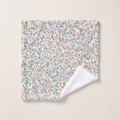 虹の斑点全体 バスタオルセット (ウォッシュタオル)