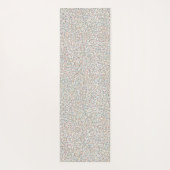 虹の斑点全体 ヨガマット (裏面)