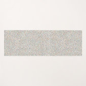 虹の斑点全体 ヨガマット (正面(横))