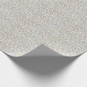 虹の斑点全体 ラッピングペーパー (角)