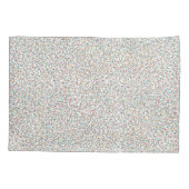 虹の斑点全体 枕カバー (裏面)