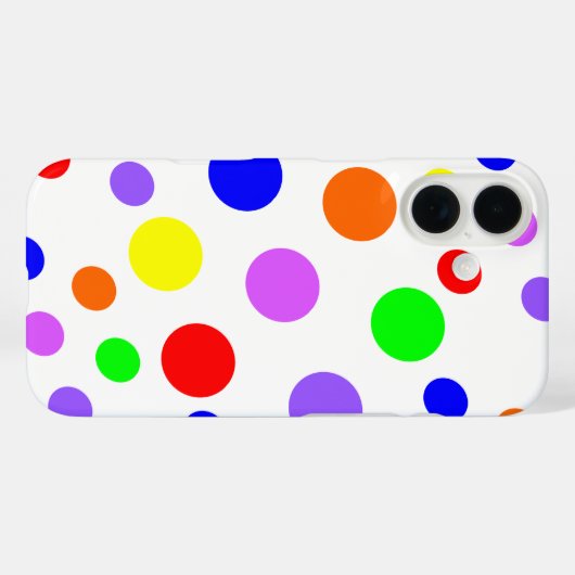 虹の斑点 Case-Mate iPhoneケース (裏面 (横))