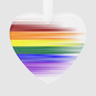 虹の旗のアクリルのオーナメント オーナメント