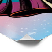 虹の旗の服のトランスジェンダーの魔女 ポスター (コーナー)