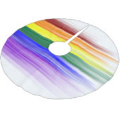 虹の旗の木のスカート ブラッシュドポリエステルツリースカート (アングル)