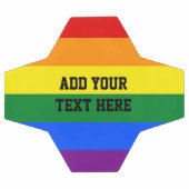 虹の旗の色+アイディア サッカーボール (フラット)