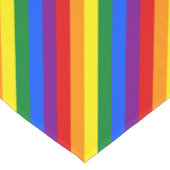 虹の旗の色+アイディア ショートテーブルランナー (コーナー)