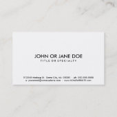 虹の旗 名刺 (裏面)