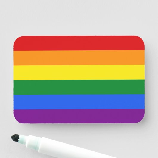 虹の旗 名札 (インサイチュ)