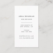 虹の旗(垂直) 名刺 (裏面)