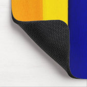 虹の明るいストライプ マウスパッド (コーナー)