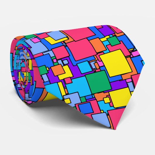 虹の明るい箱 ネクタイ (ロール)