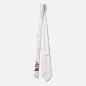 虹の星のピエロ ネクタイ (裏面)