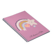 虹の星カスタマイズノート ノートブック (右側)