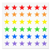 虹の星 フォトプリント            (正面)