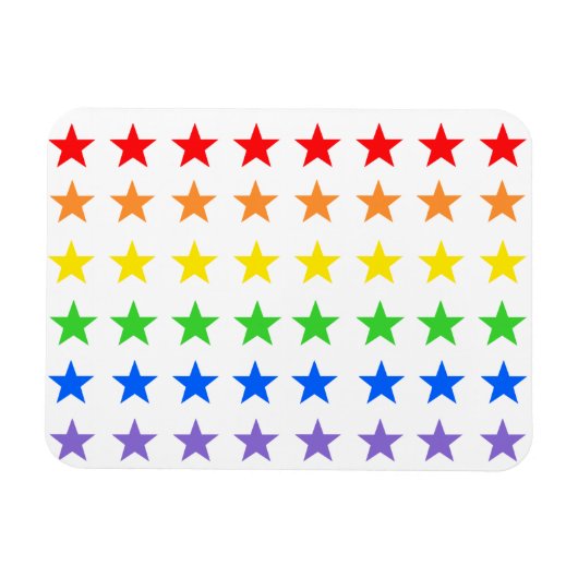 虹の星 マグネット (横)