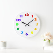 虹の時計 ラージ壁時計 (ホーム)