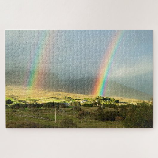 虹の景色 ジグソーパズル (横)