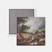 虹の景色 マグネット (正面/裏面)