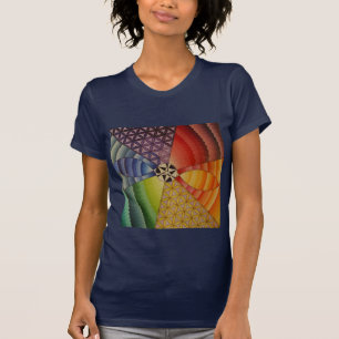虹の曼荼羅 Tシャツ