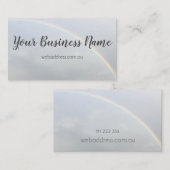 虹の最小主義の名刺 名刺 (正面/裏面)