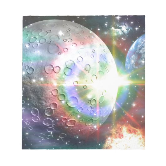 虹の月 ノートパッド (正面)