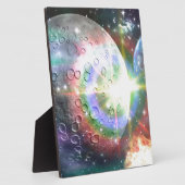 虹の月 フォトプラーク (側面)