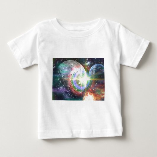 虹の月 ベビーTシャツ (正面)