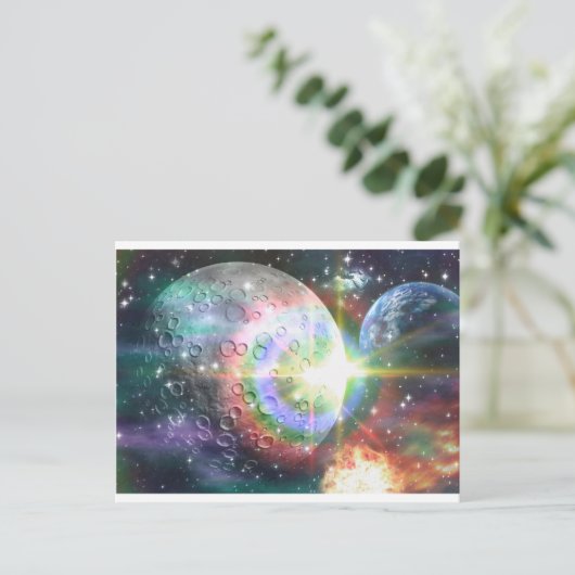 虹の月 ポストカード (スタンド正面)