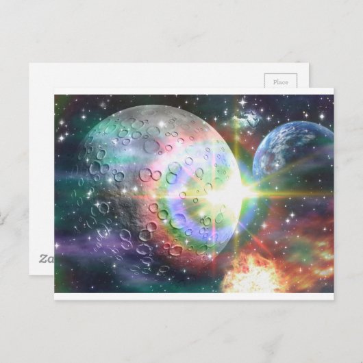 虹の月 ポストカード (正面/裏面)