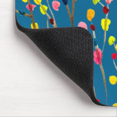 虹の木の水色 マウスパッド (コーナー)