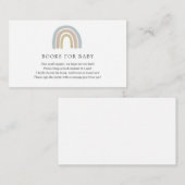 虹の本 赤ちゃんへのカード エンクロージャーカード (正面/裏面)