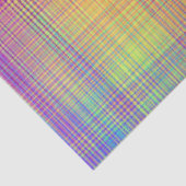 虹の格子縞のティッシュペーパー 薄葉紙 (詳細)