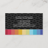 虹の格子 名刺 (裏面)
