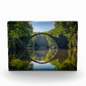 虹の橋のイメージを持つフォトブロック フォトブロック (正面)