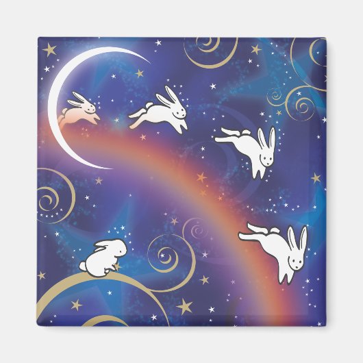 虹の橋の上で マグネット (正面)