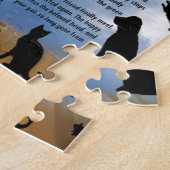 虹の橋の詩 ジグソーパズル (側面)