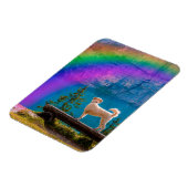 虹の橋の詩、ペットの思い出の… マグネット (左側)