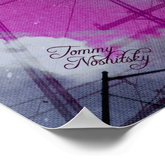 虹の橋 ポスター (角)