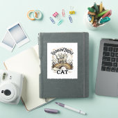 虹の橋 猫 ネコ 思い出 グッズ レインボーブリッジ シール (iPadカバー)