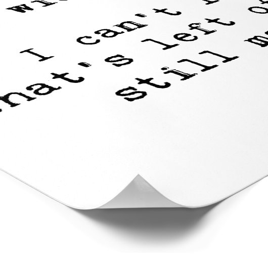 虹の歌詞 ポスター (角)