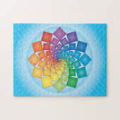 虹の正方形 ジグソーパズル (横)