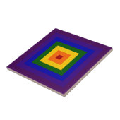 虹の正方形 タイル (側面)