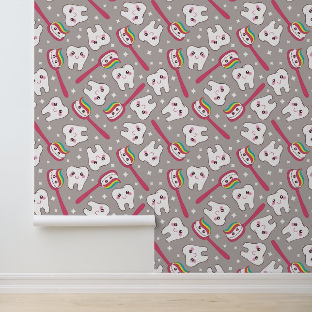 虹の歯のパターン 壁紙 (アプリケーション)