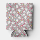 虹の歯のパターン 缶クーラー (正面)