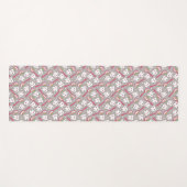 虹の歯パターン ヨガマット (正面(横))