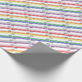 虹の歯ブラシの包装紙 ラッピングペーパー (角)