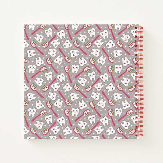 虹の歯型 ノートブック (裏面)