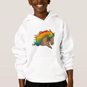 虹の毛の馬 (正面)